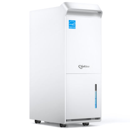 Vellgoo 22-34 Pints Most Efficient Energy Star Dehumidifier with Drain Hose(1,800 Sq.Ft) for Home